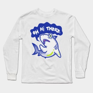 Hello Shark Long Sleeve T-Shirt